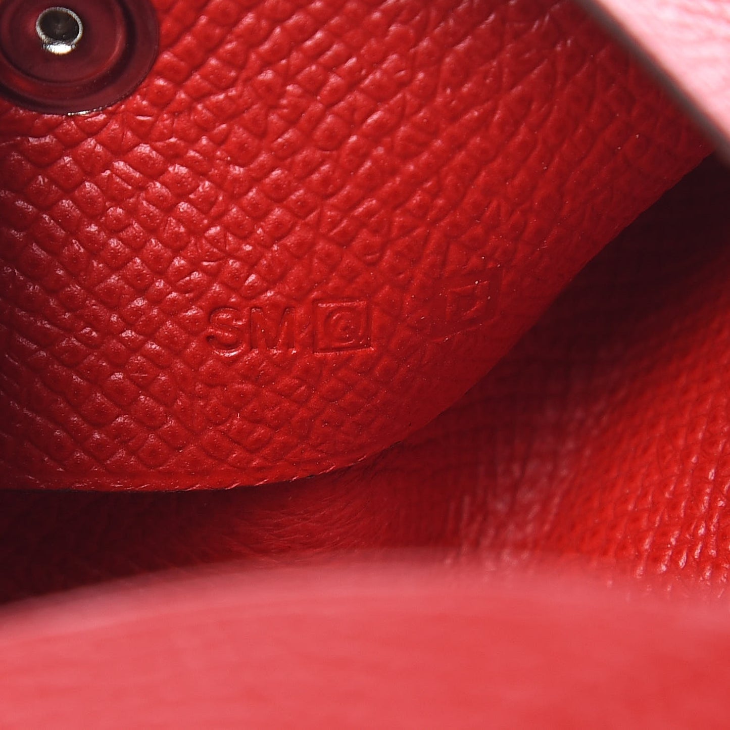 Epsom Calvi Card Case Rouge Casaque