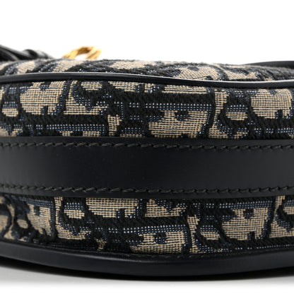 Christian Dior Oblique Medium Bobby Flap Blue 10 of 13