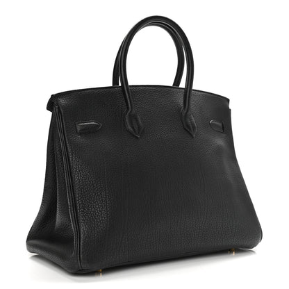 Hermes Fjord Birkin 35 Black 3 of 18