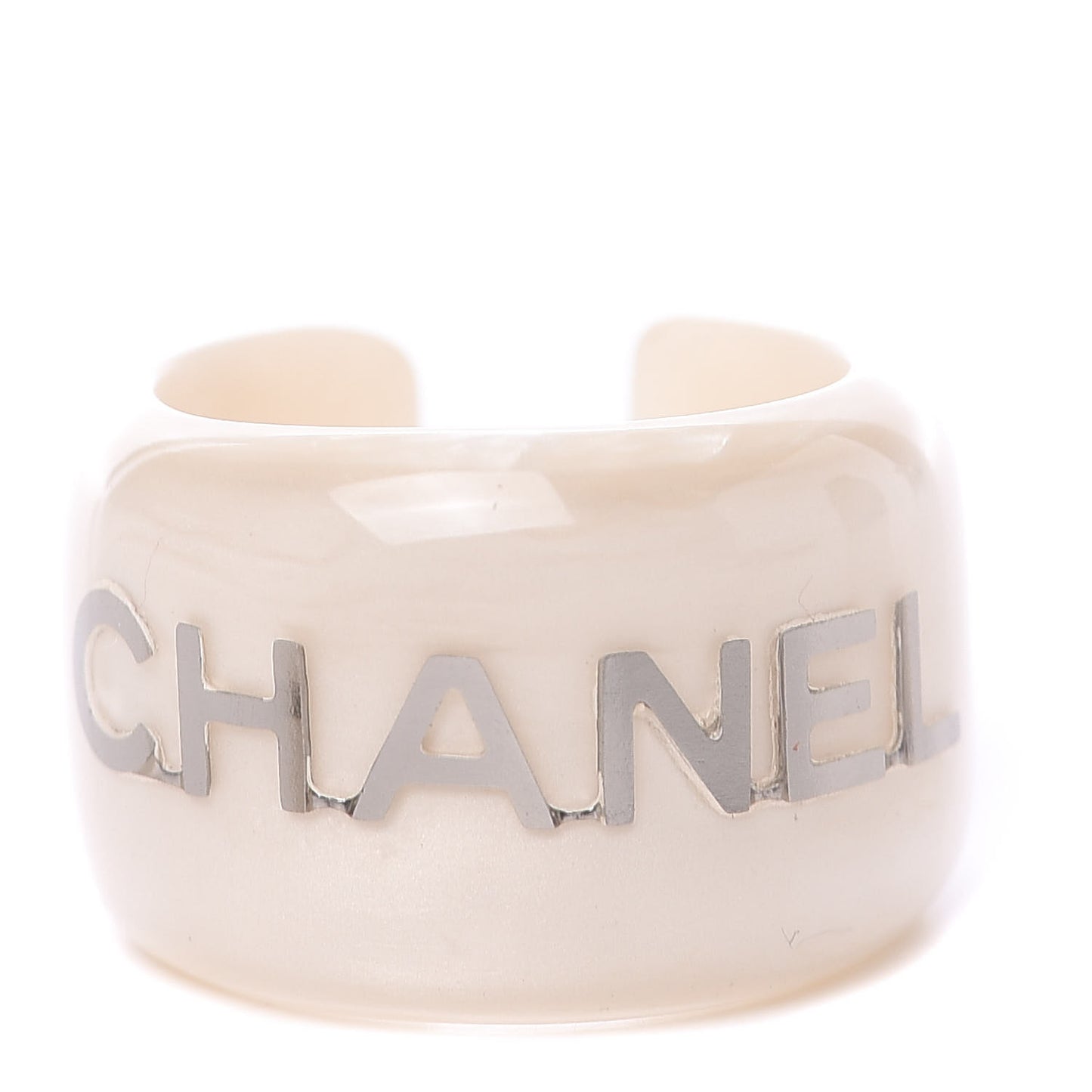 Resin Logo Ring 7 White