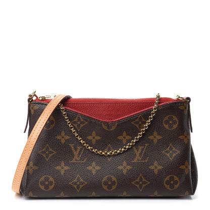 Louis Vuitton Monogram Pallas Clutch Cherry 1 of 10