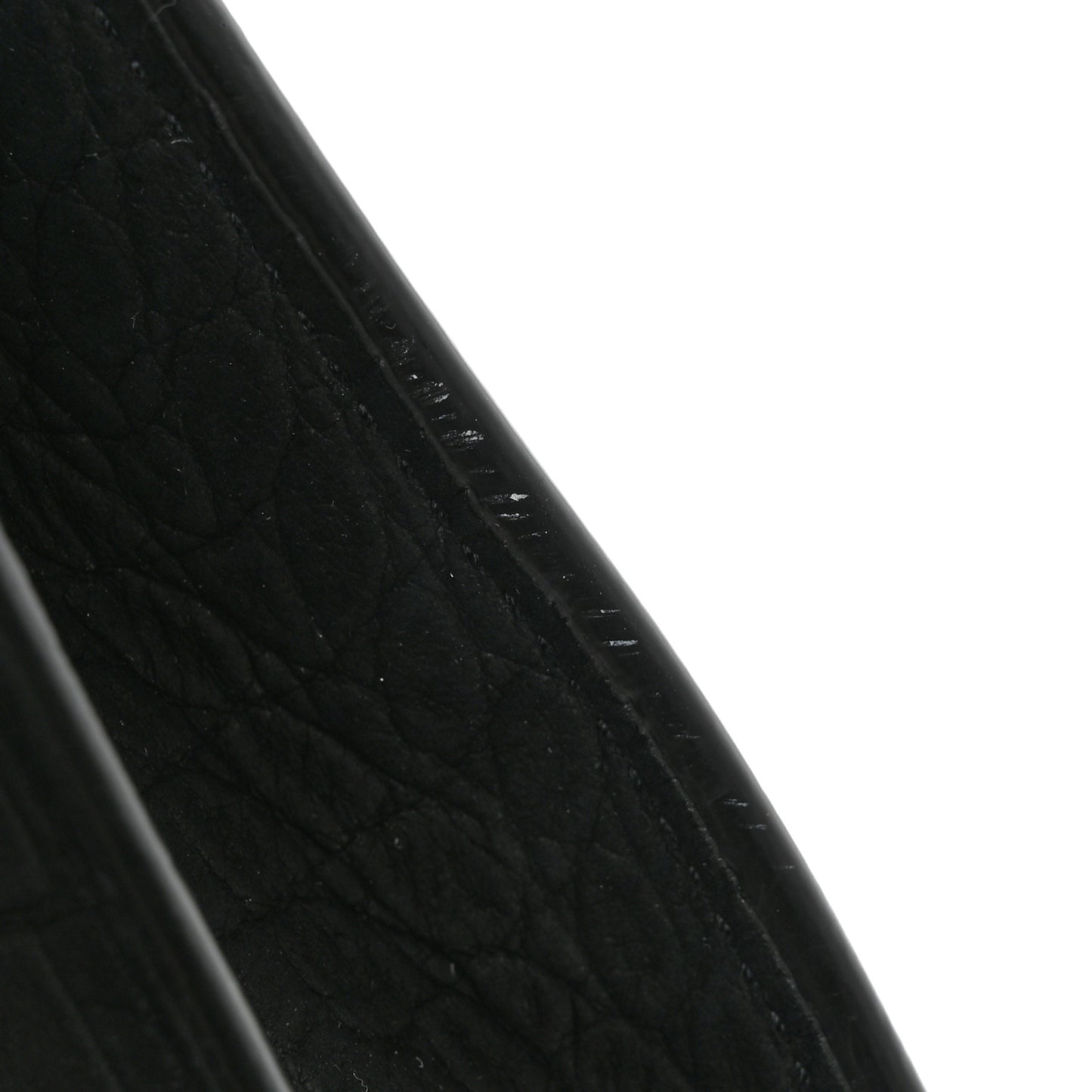 Crocodile Embossed Suede Small Supple Sac de Jour Black