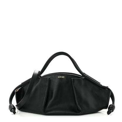 Loewe Shiny Nappa Calfskin Paseo Bag Black 1 of 19