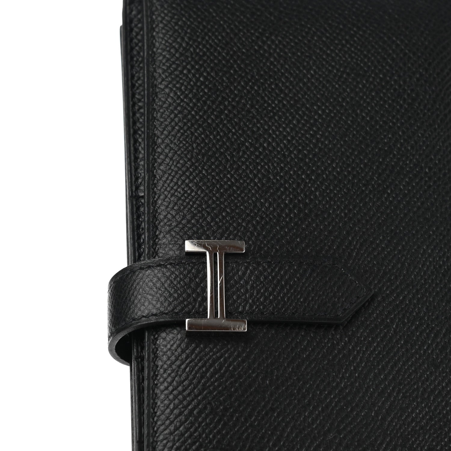 Hermes Epsom Bearn Gusset Wallet Black 8 of 8
