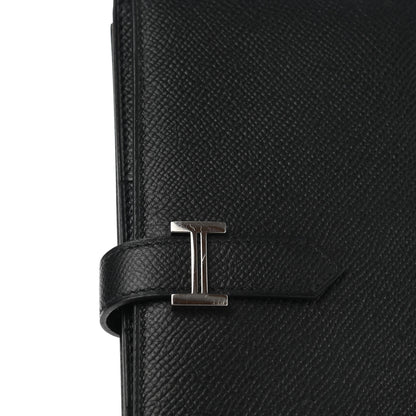 Hermes Epsom Bearn Gusset Wallet Black 8 of 8