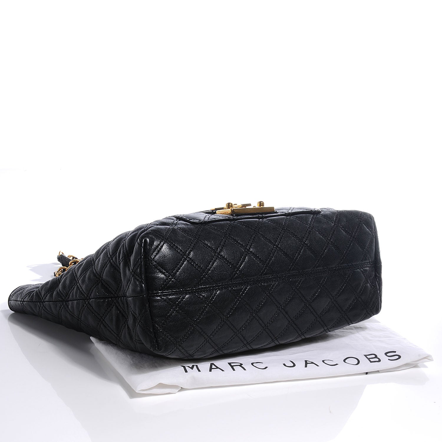 Marc Jacobs Leather Quilted Astor Shoulder Bag Black 8 of 26