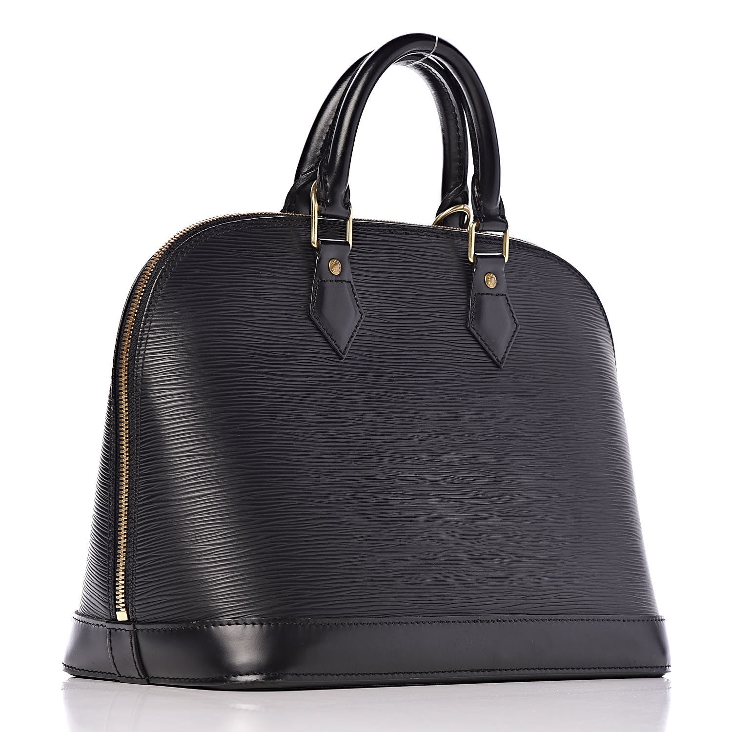 Louis Vuitton Epi Alma PM Black 3 of 15