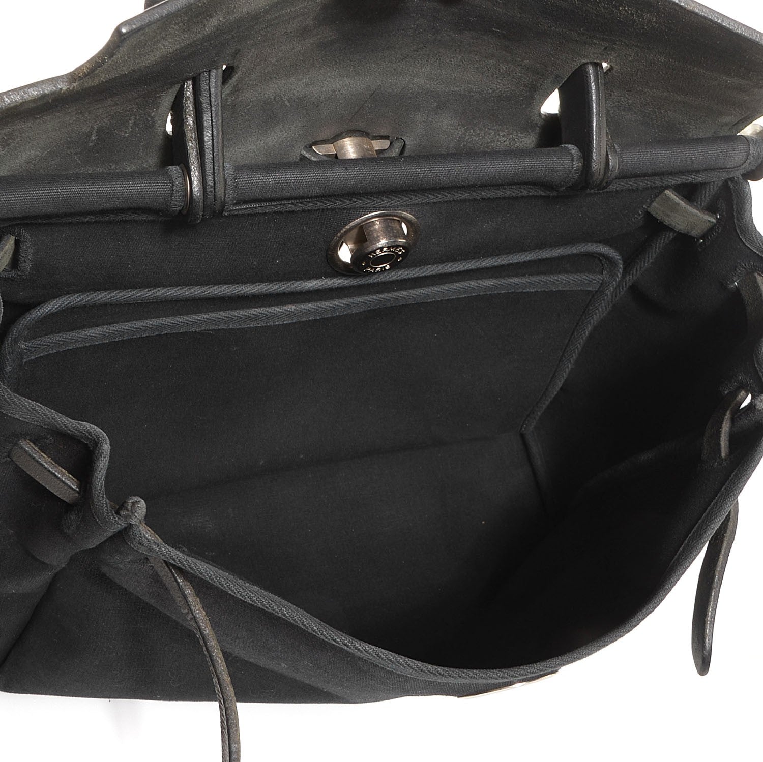 Hermes Toile Herbag 31 PM Black 12 of 14