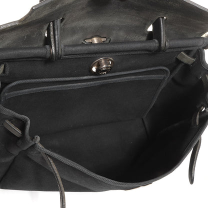 Hermes Toile Herbag 31 PM Black 12 of 14