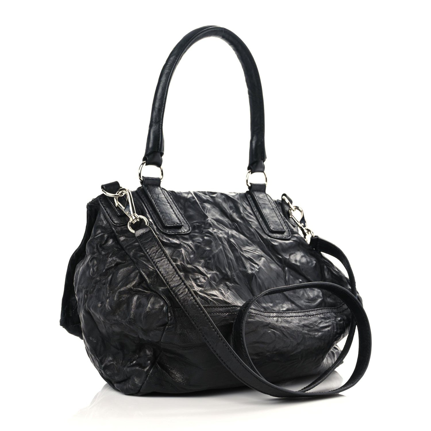 Givenchy Tumbled Sheepskin Medium Pandora Black 2 of 11