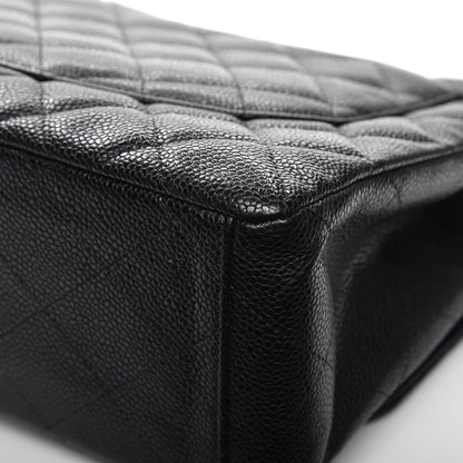 Chanel Caviar Quilted Maxi Single Flap Black 11 of 12
