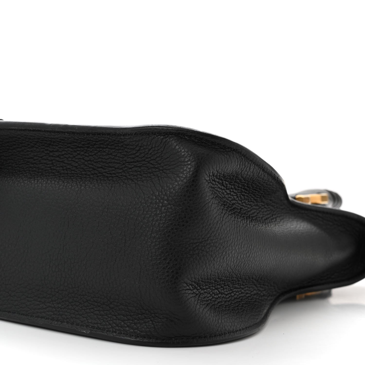 Chloe Calfskin Braided Medium Marcie Double Carry Black 10 of 10