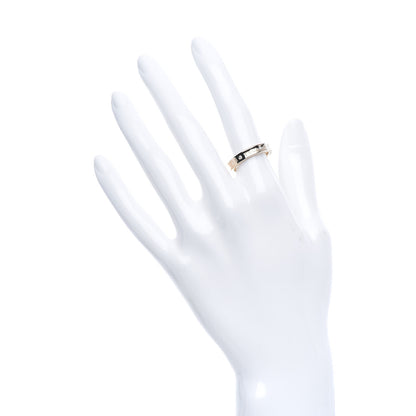 Tiffany 18K Rose Gold Diamond Narrow 1837 Ring 57 8 2 of 7