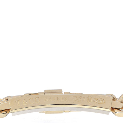 Tiffany 18K Yellow Gold 1837 Makers ID Chain Bracelet 5 of 5