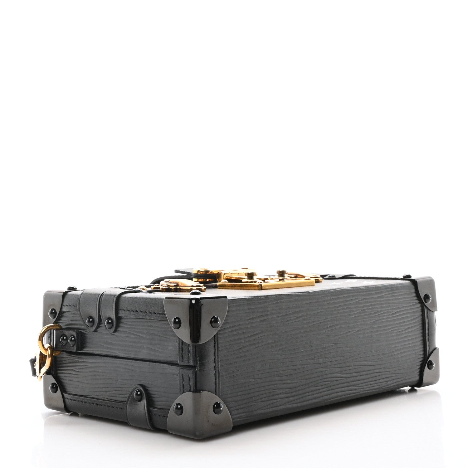 Louis Vuitton Epi Petite Malle Black 4 of 9