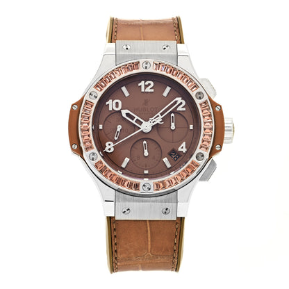 Hublot Stainless Steel Alligator Andalusite 41mm Big Bang Tutti Frutti Automatic Watch Camel 342.SA.5390.LR.1918 1 of 4