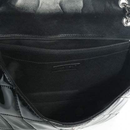 Chanel Vinyl In the Business Flap Black 5 of 8
