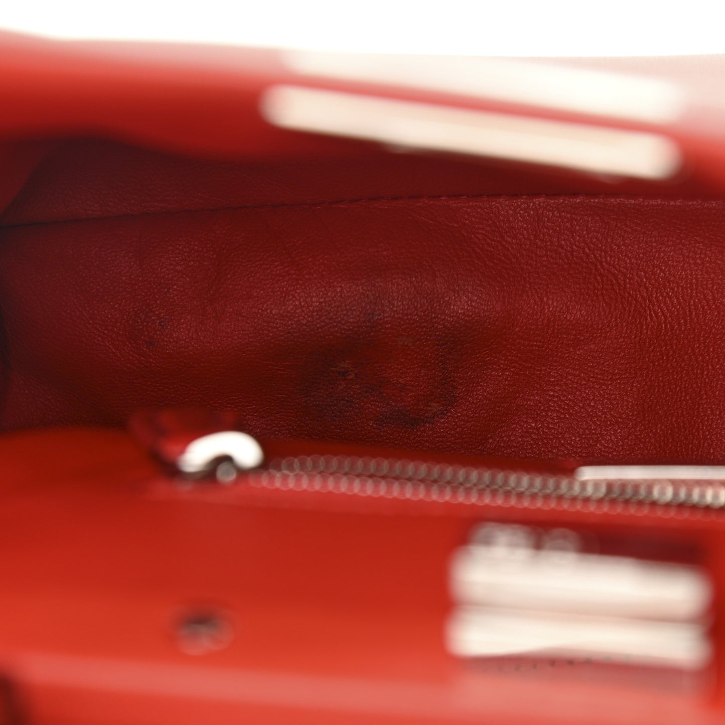 Nappa Mini Peekaboo Iconic Satchel Papavero