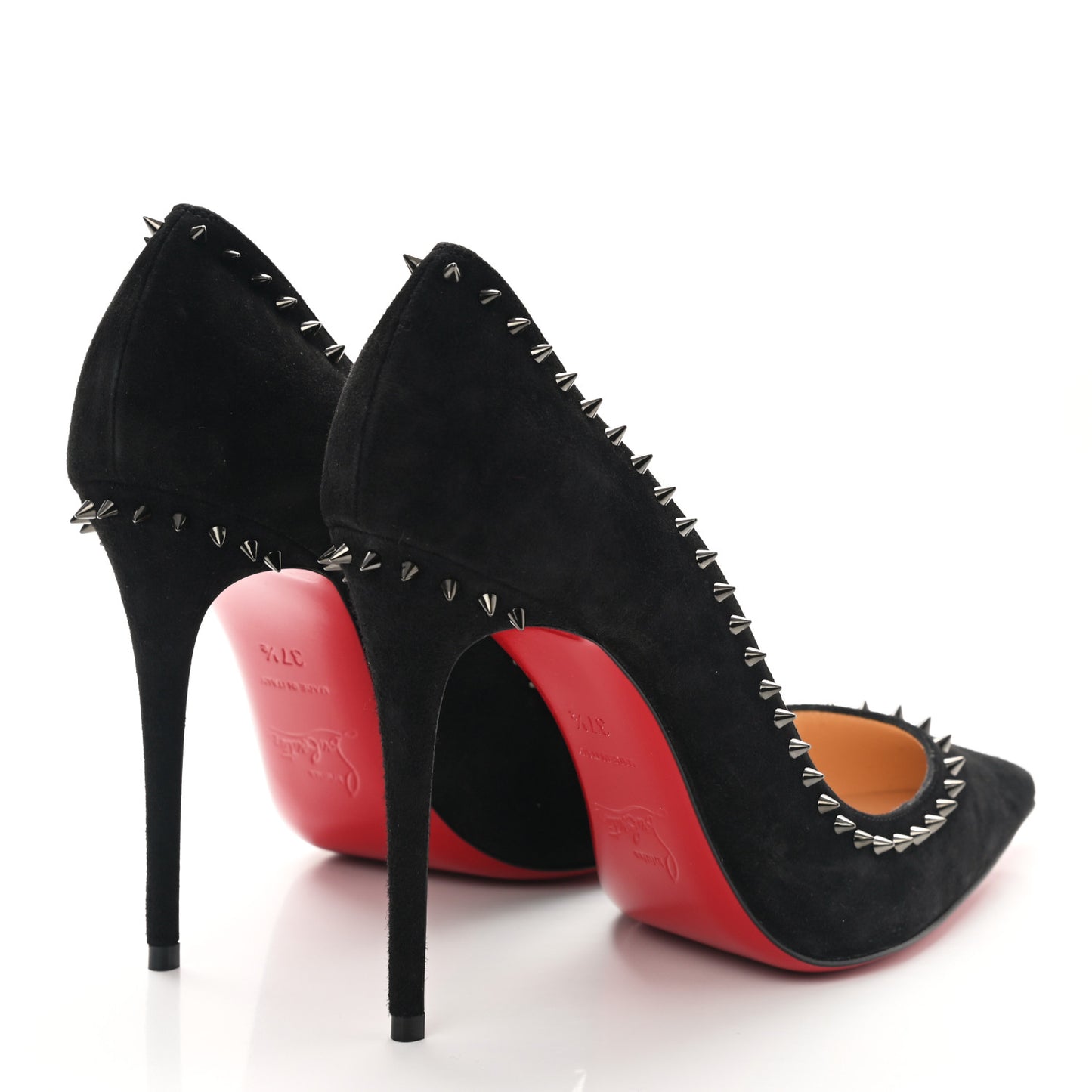 Veau Velours Anjalina 100 Pumps 37.5 Black