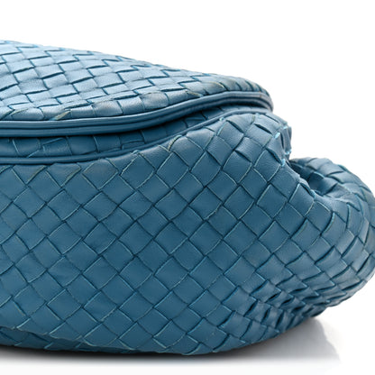 Bottega Veneta Nappa Intrecciato Messenger Bag Cobalt Blue 10 of 10