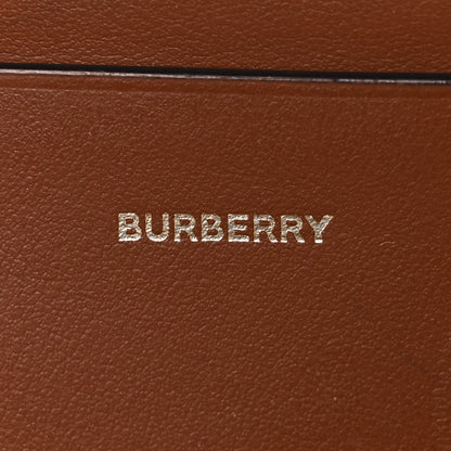 Burberry E-Canvas Calfskin Icon Stripe Folding Card Case Archive Black 6 of 8