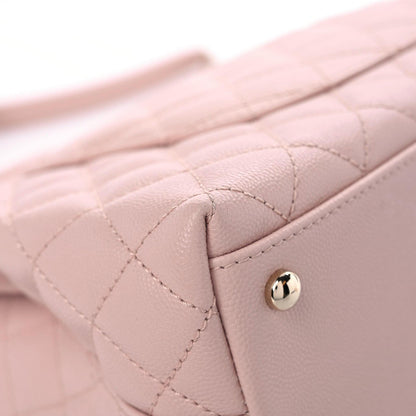 Chanel Caviar Quilted Small Coco Handle Flap Light Pink 11 of 12