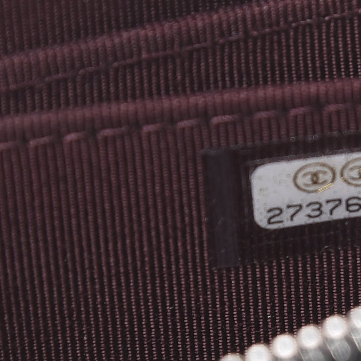 Caviar Quilted Zip Coin Purse Black