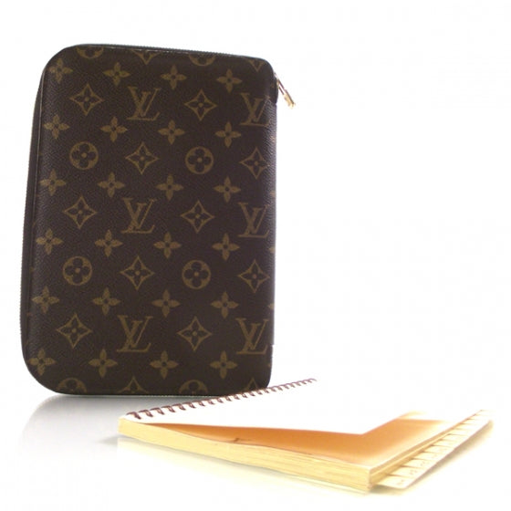 Monogram Desk Organizer w Address Book