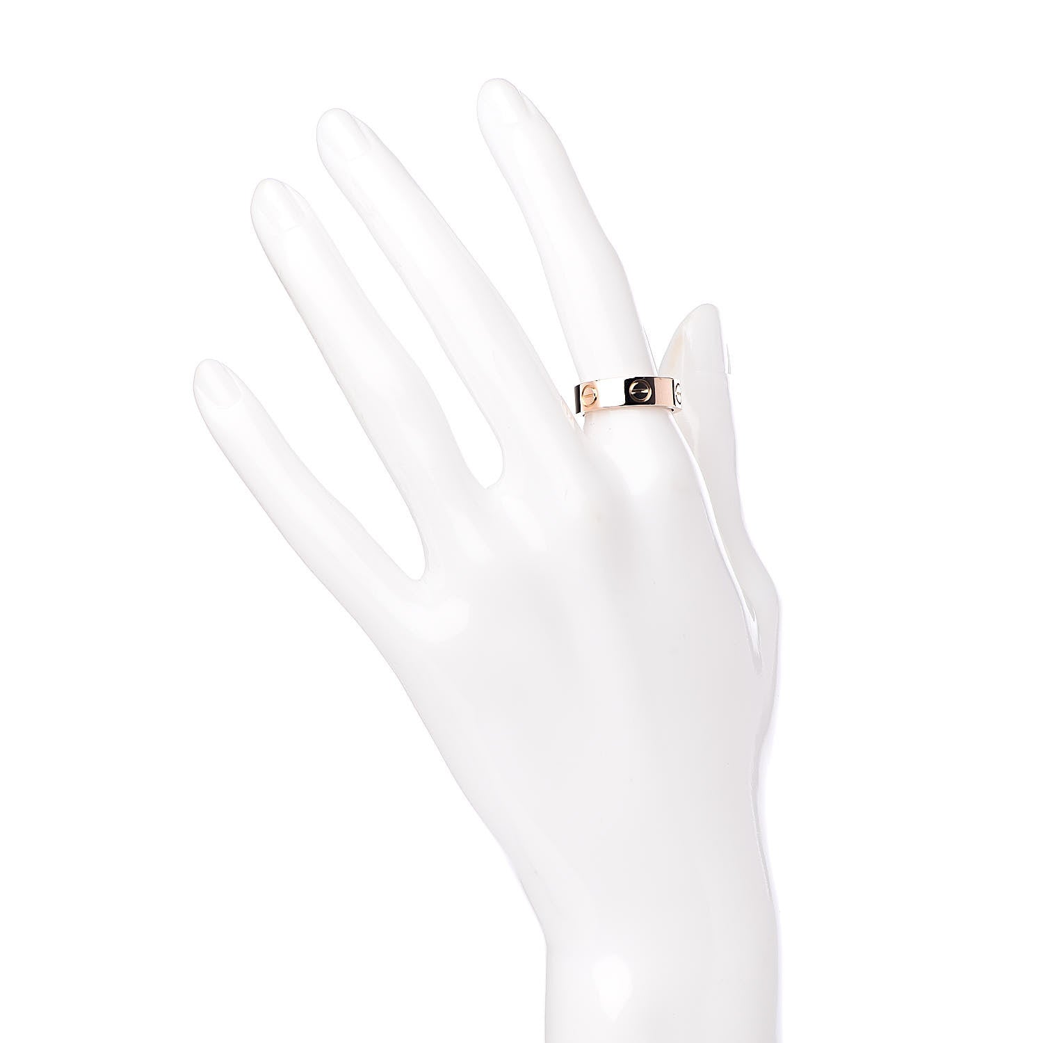Cartier 18K Pink Gold 5.5mm LOVE Ring 52 6 2 of 4