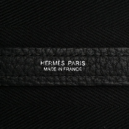Hermes Toile Negonda Garden Party Tote 36 MM Black 6 of 12