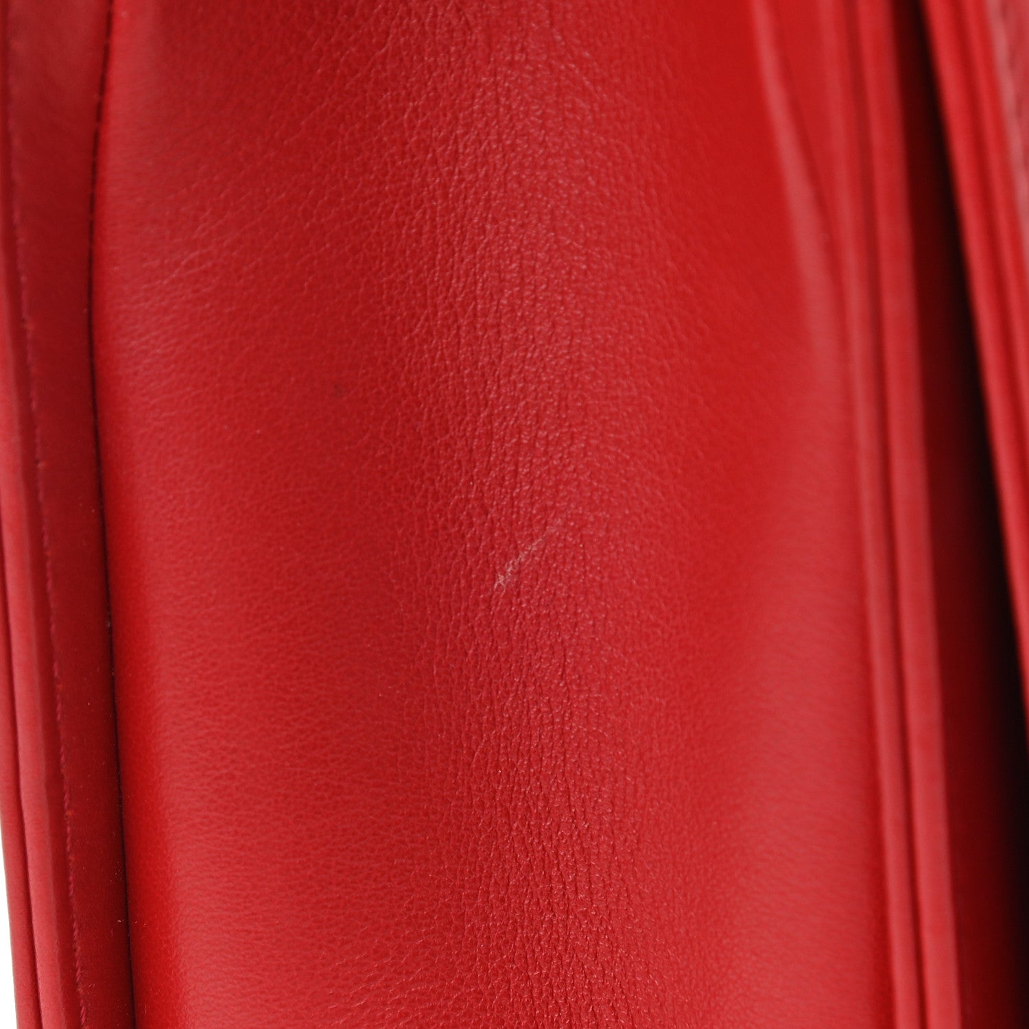 Chanel Lambskin Quilted New Medium Boy Flap Dark Red 13 of 13
