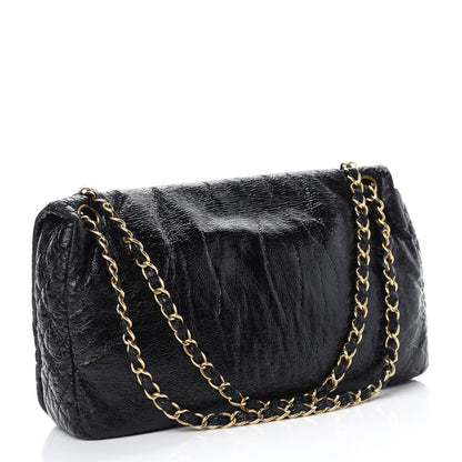 Chanel Vinyl Medium Rock and Chain Flap Black 3 of 10