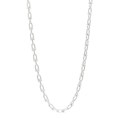 Tiffany Sterling Silver Small HardWear Link Necklace 1 of 4