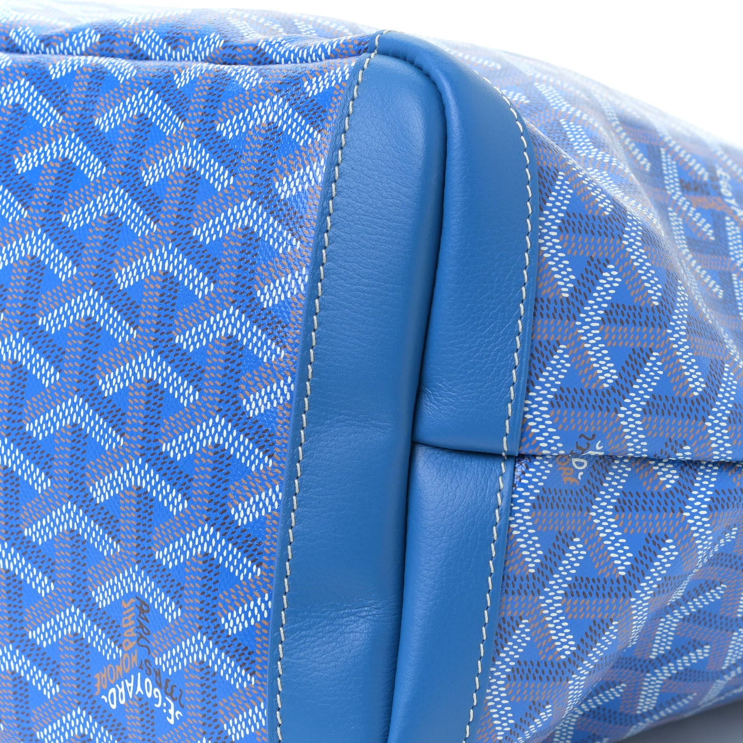 Goyard Goyardine Artois MM Blue 7 of 9