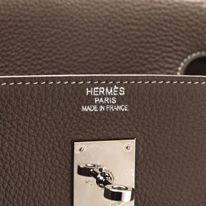 Hermes Togo Birkin 40 Etoupe 6 of 9