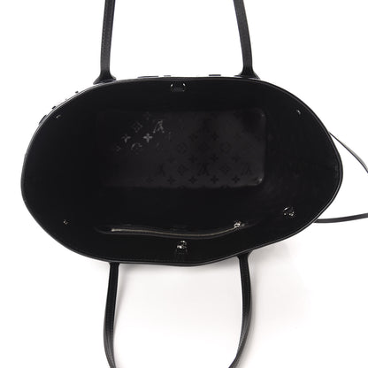 Louis Vuitton X UF Tufted Monogram Neverfull MM Black White 5 of 10