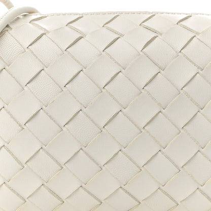 Bottega Veneta Nappa Intrecciato Mini Loop Camera Bag White 7 of 12