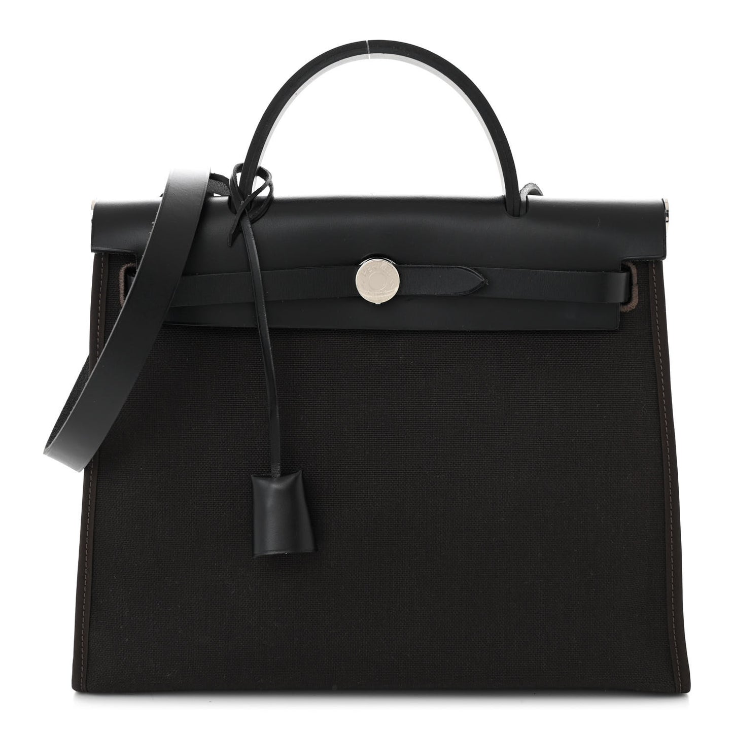 Military Toile Vache Hunter Herbag Zip 31 PM Ebene Black