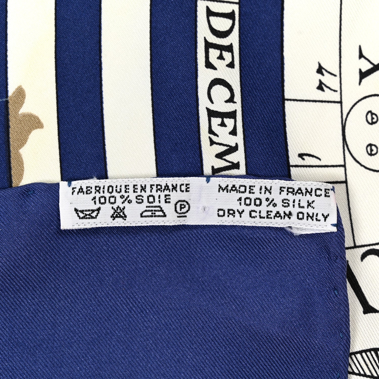 Hermes Silk Dies Et Hore Scarf 90 4 of 4