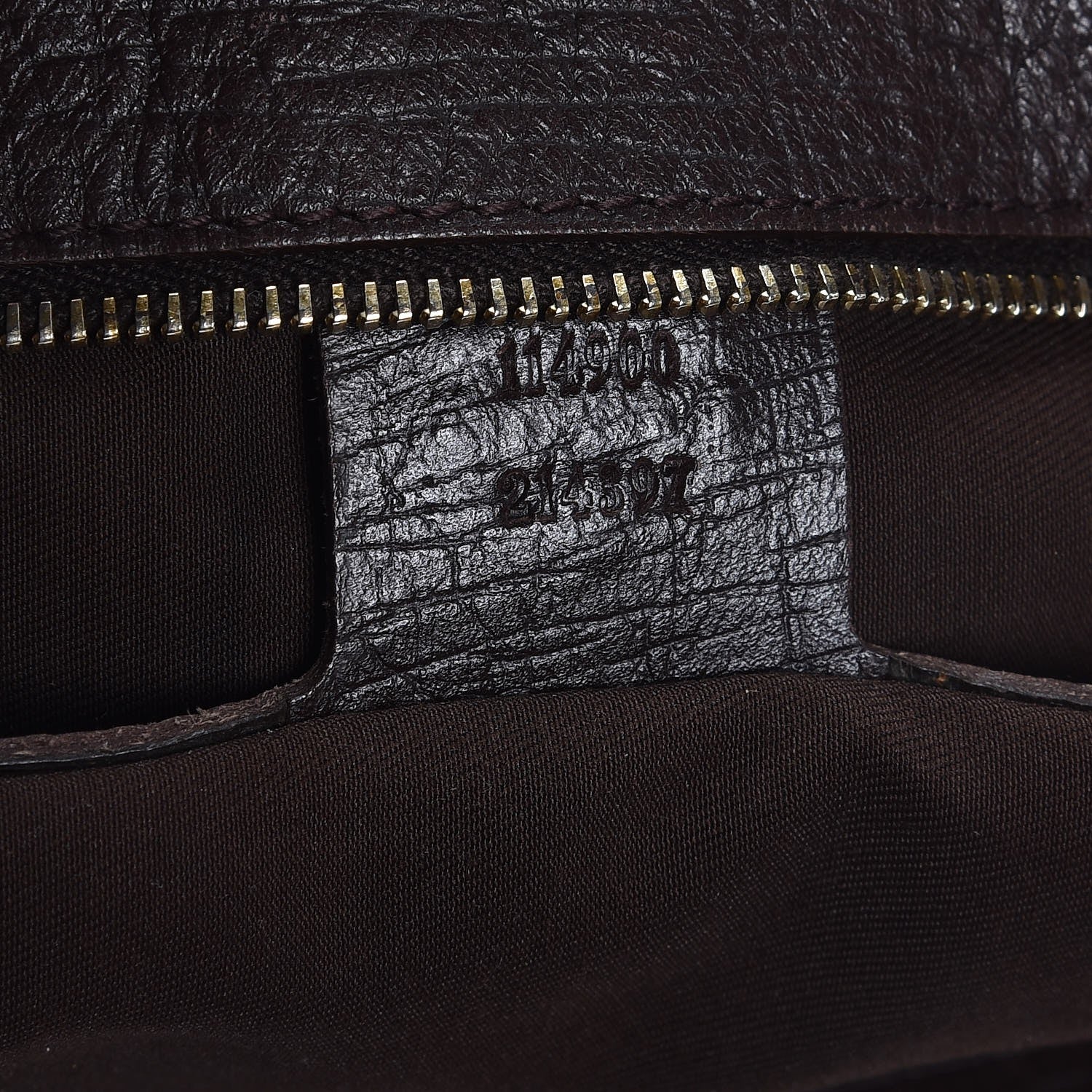 Gucci Monogram Large Horsebit Chain Hobo Dark Brown 7 of 11