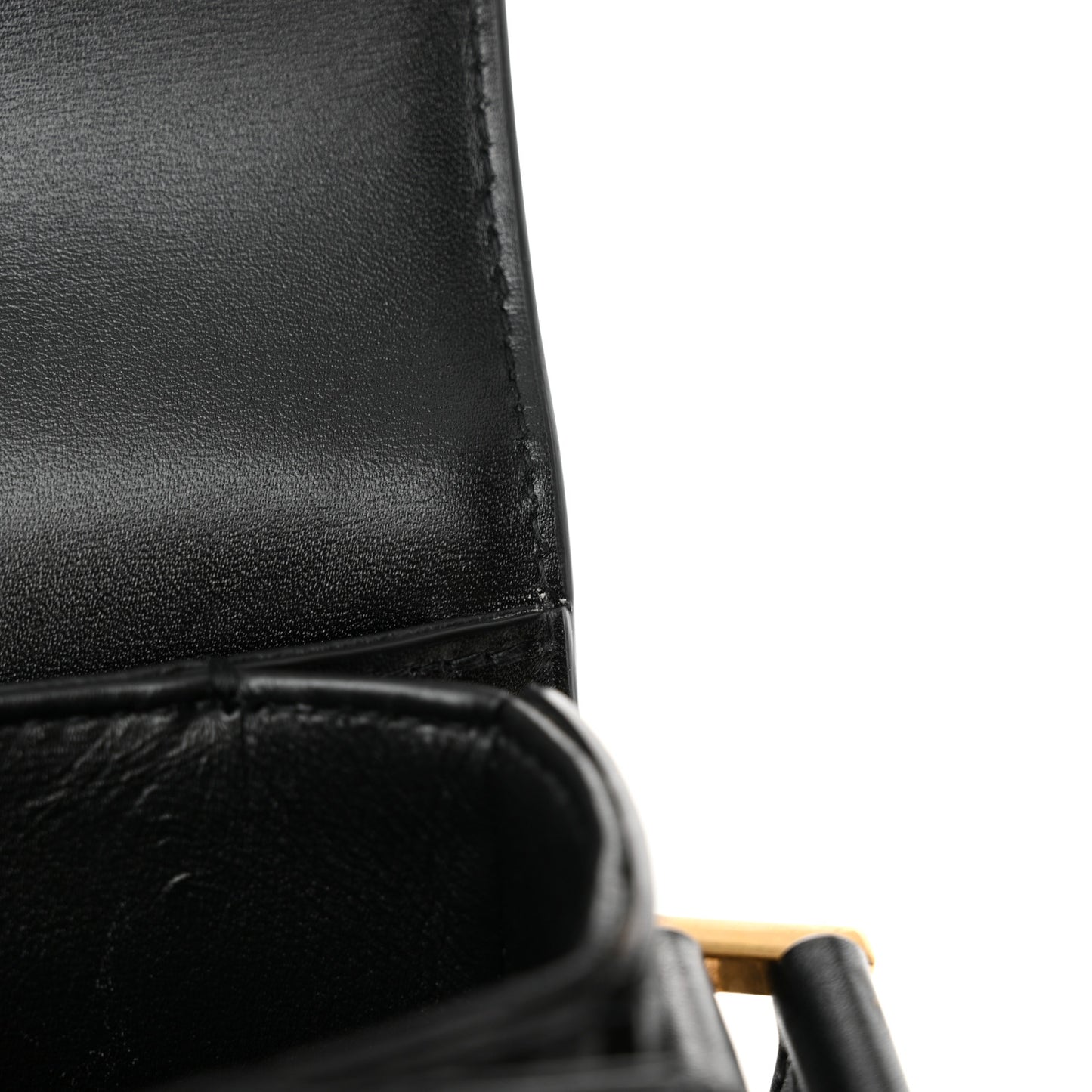 Box Calfskin Monogram Medium Solferino Satchel Black