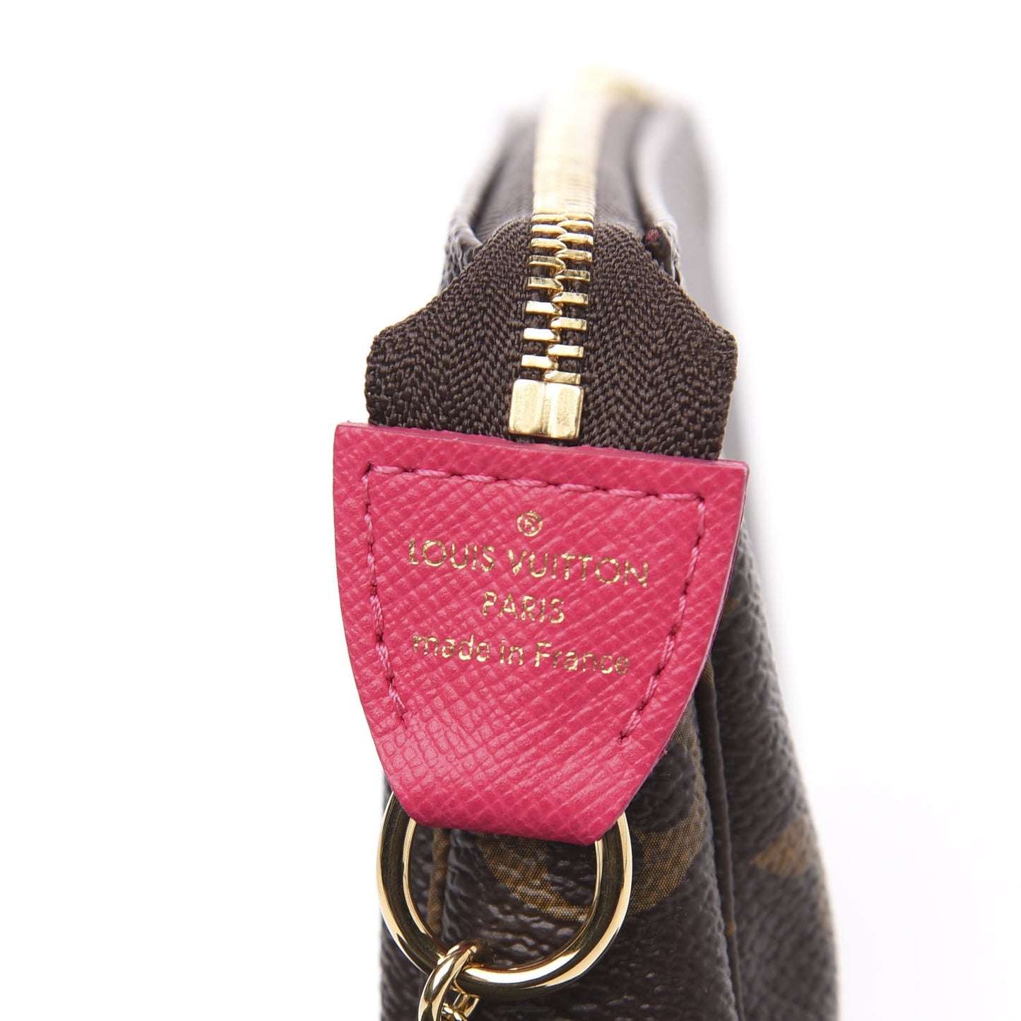 Monogram 2019 Christmas Animation Mini Courchevel Pochette Accessories Fuchsia