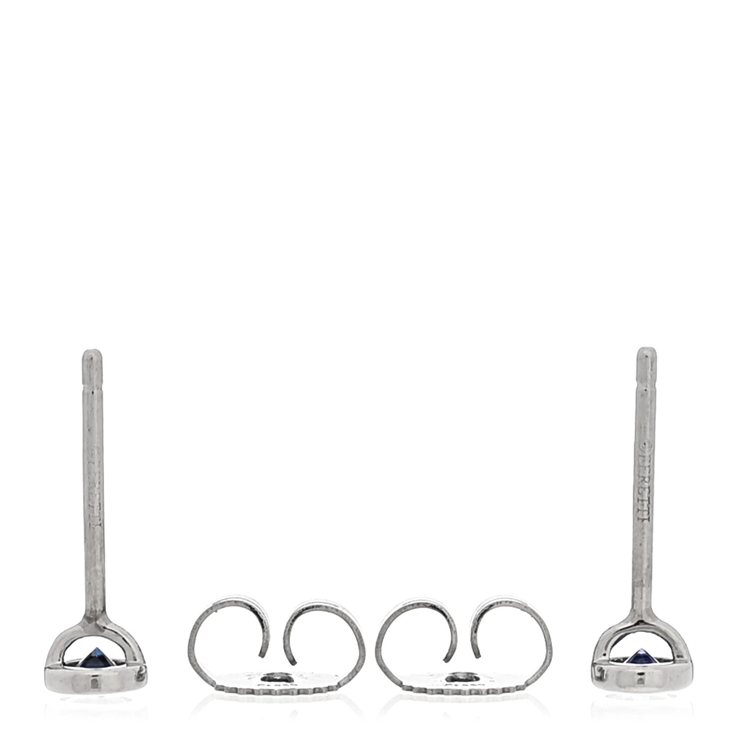 Tiffany Platinum Blue Sapphire .22ctw Color By The Yard Earrings 3 of 4