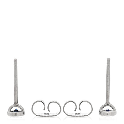 Tiffany Platinum Blue Sapphire .22ctw Color By The Yard Earrings 3 of 4
