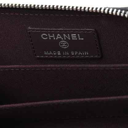 Chanel Caviar Quilted Zip Coin Purse Black 8 of 10