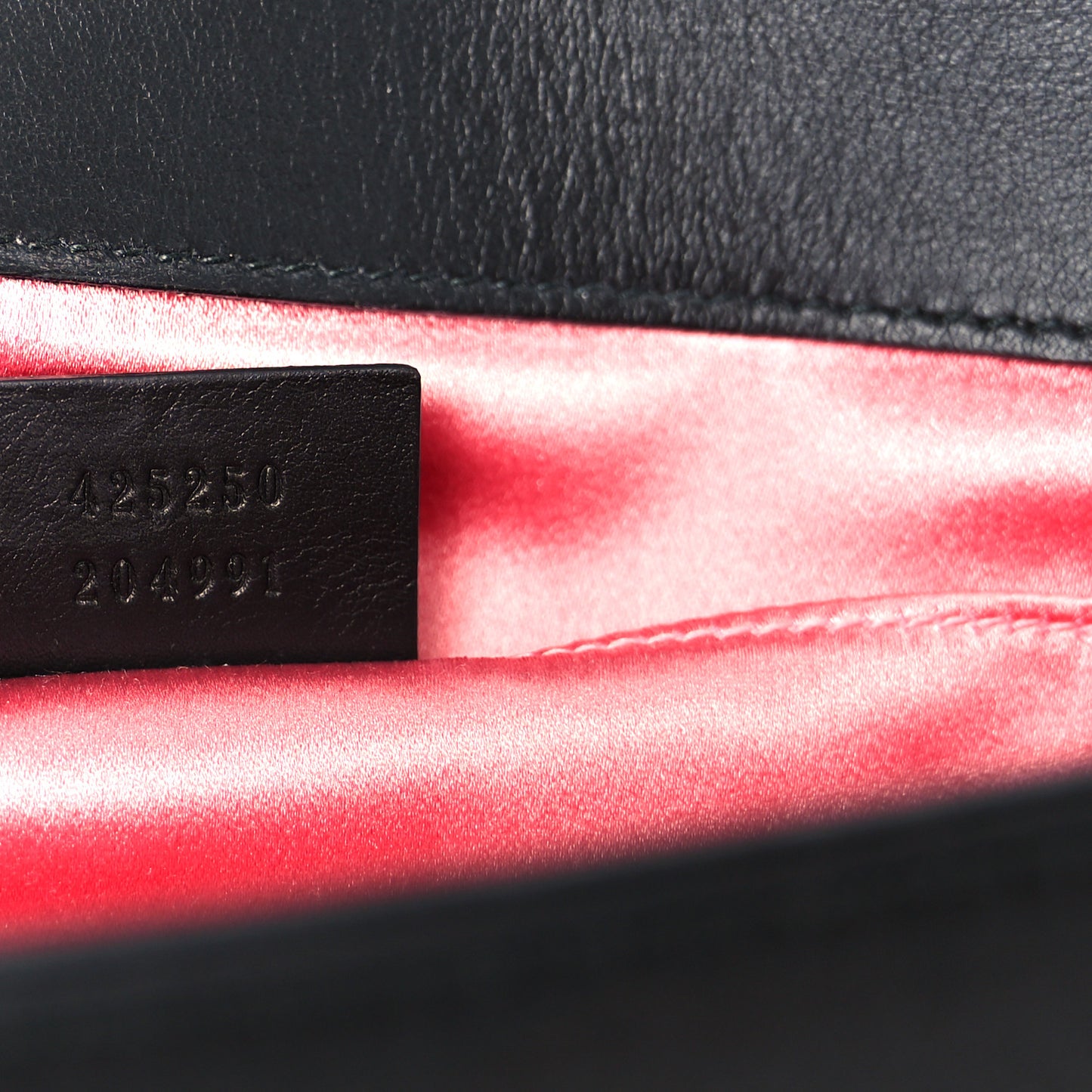 Satin Dionysus Clutch Black