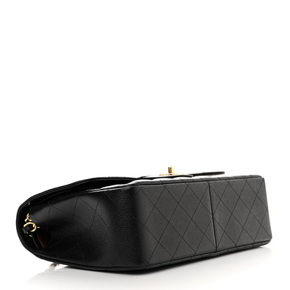Chanel Caviar Quilted Jumbo Double Flap Black 4 of 10