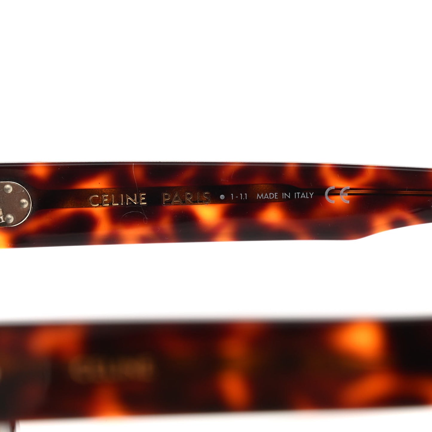 Acetate Square Sunglasses CL401301 Tortoise