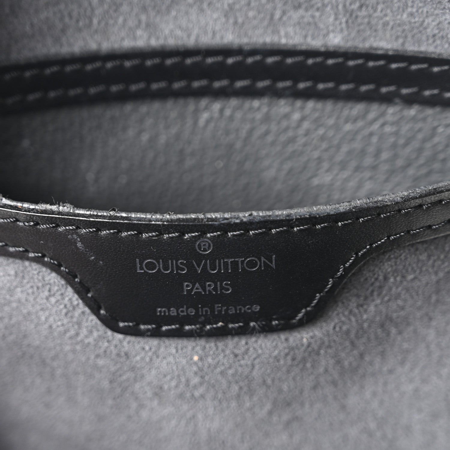 Louis Vuitton Epi Mabillon Backpack Black 5 of 8