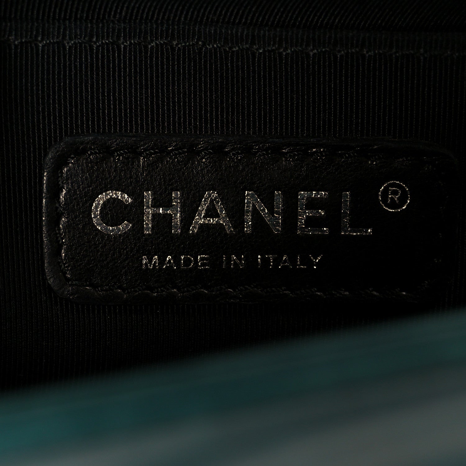 Chanel Calfskin Double Stitch Small Boy Flap Green 6 of 10
